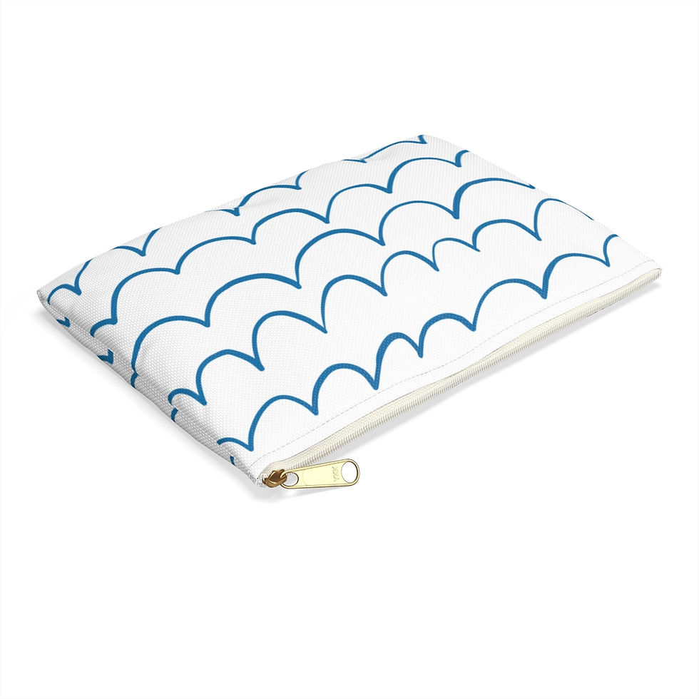 Thumbnail: Blue Waves Accessory Pouch