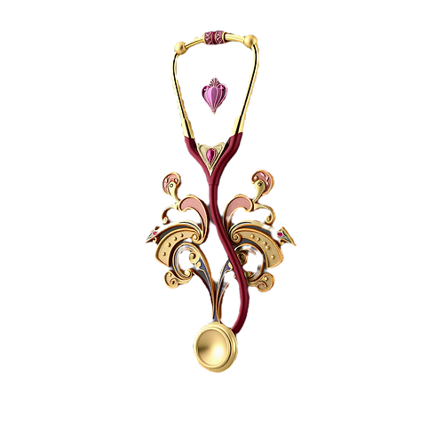 art nouveau inspired stethoscope.png