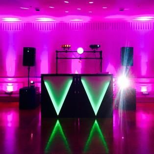 High School Dance Setup