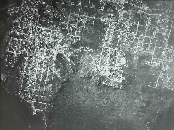 Katoomba Leura aerial map 1933 (BMHS)