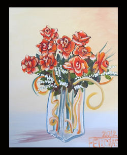 Orange Roses