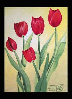 Red Tulips