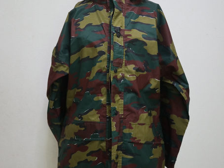ベルギー軍ジグソーカモゴアテックスパーカー