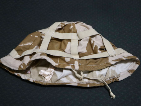 イギリス軍DPMデザートカモヘルメットカバー
