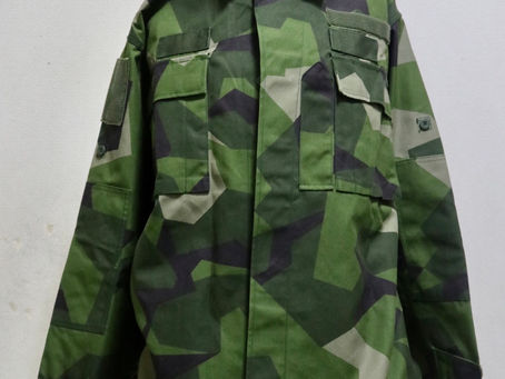 スウェーデン軍m90迷彩ジャケット
