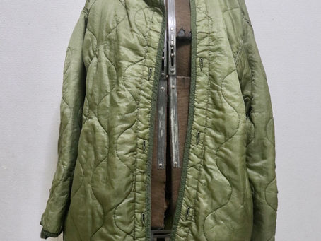 米軍m65パーカー 用キルティングライナー