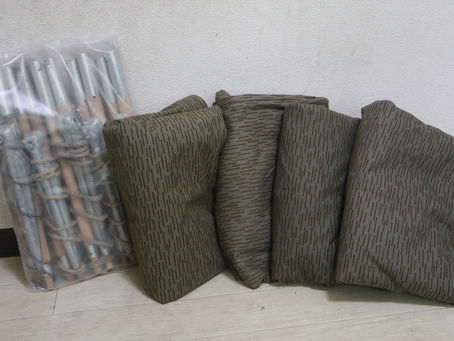 東ドイツ軍レインドロップカモテントシート