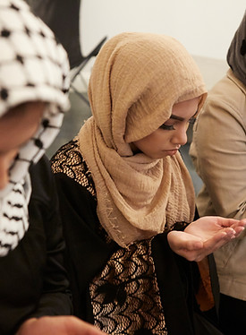 Girls Praying