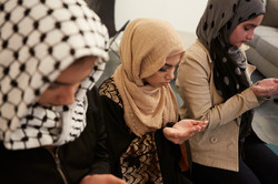 Girls Praying