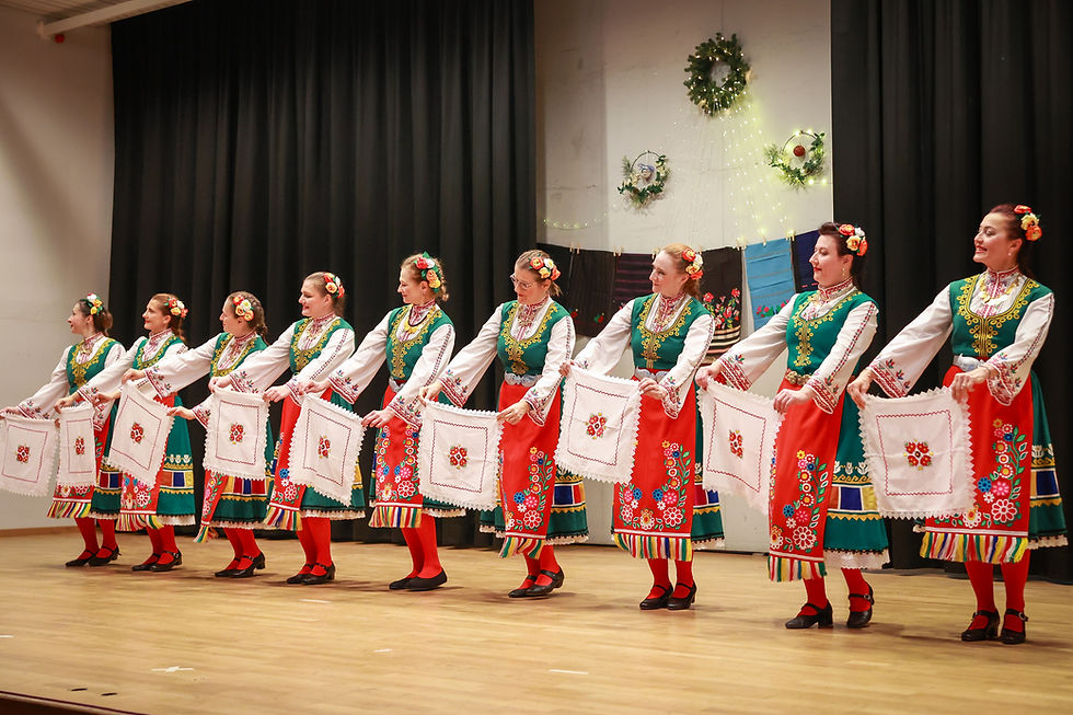 Ein Abend voller Kultur, Solidarität und Lebensfreude: Benefiz-Event mit bulgarischen Volkstänzen am 13. Dezember im GZ Buchegg