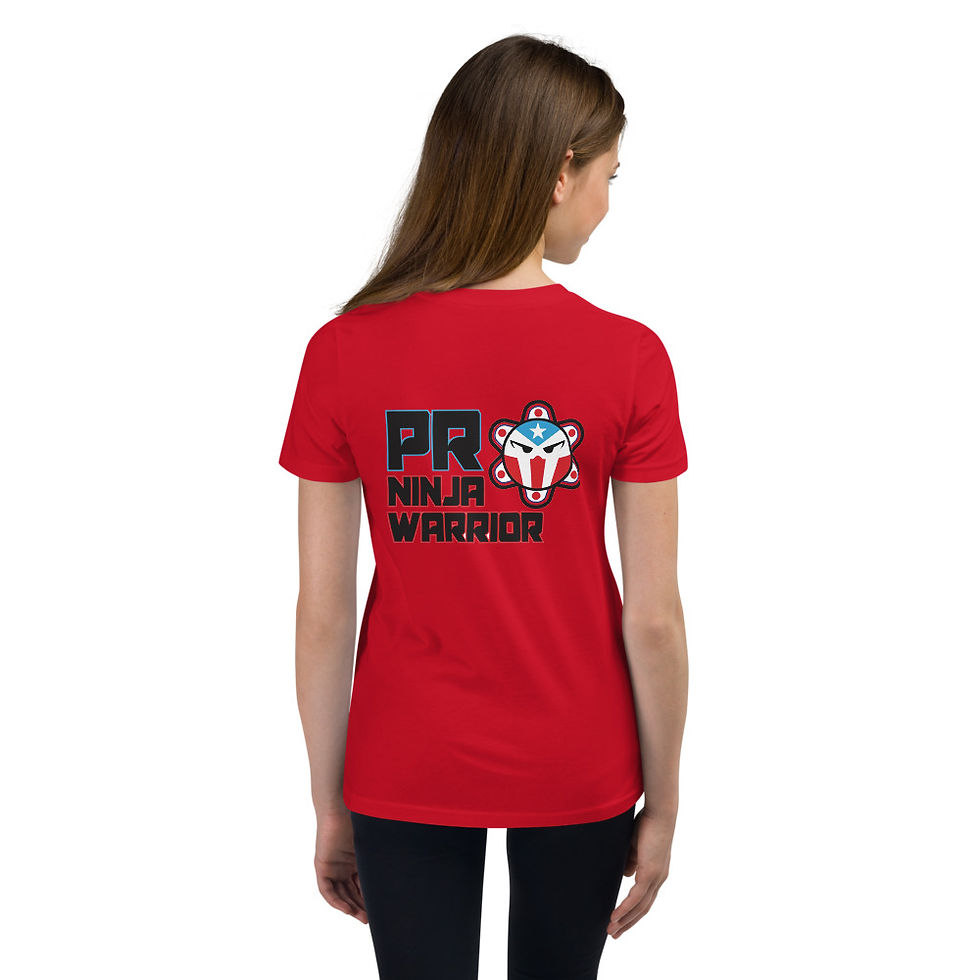 Thumbnail: PR NINJA WARRIOR Youth Short Sleeve T-Shirt