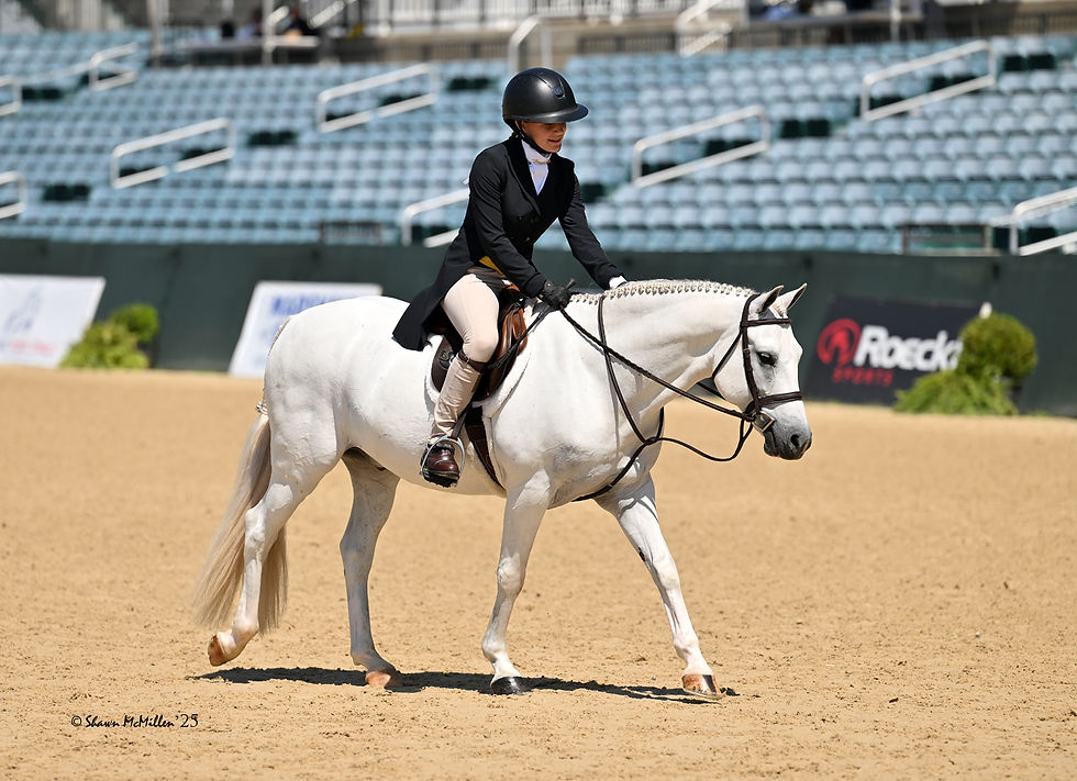 Scotty After Pony Finals Over Fences