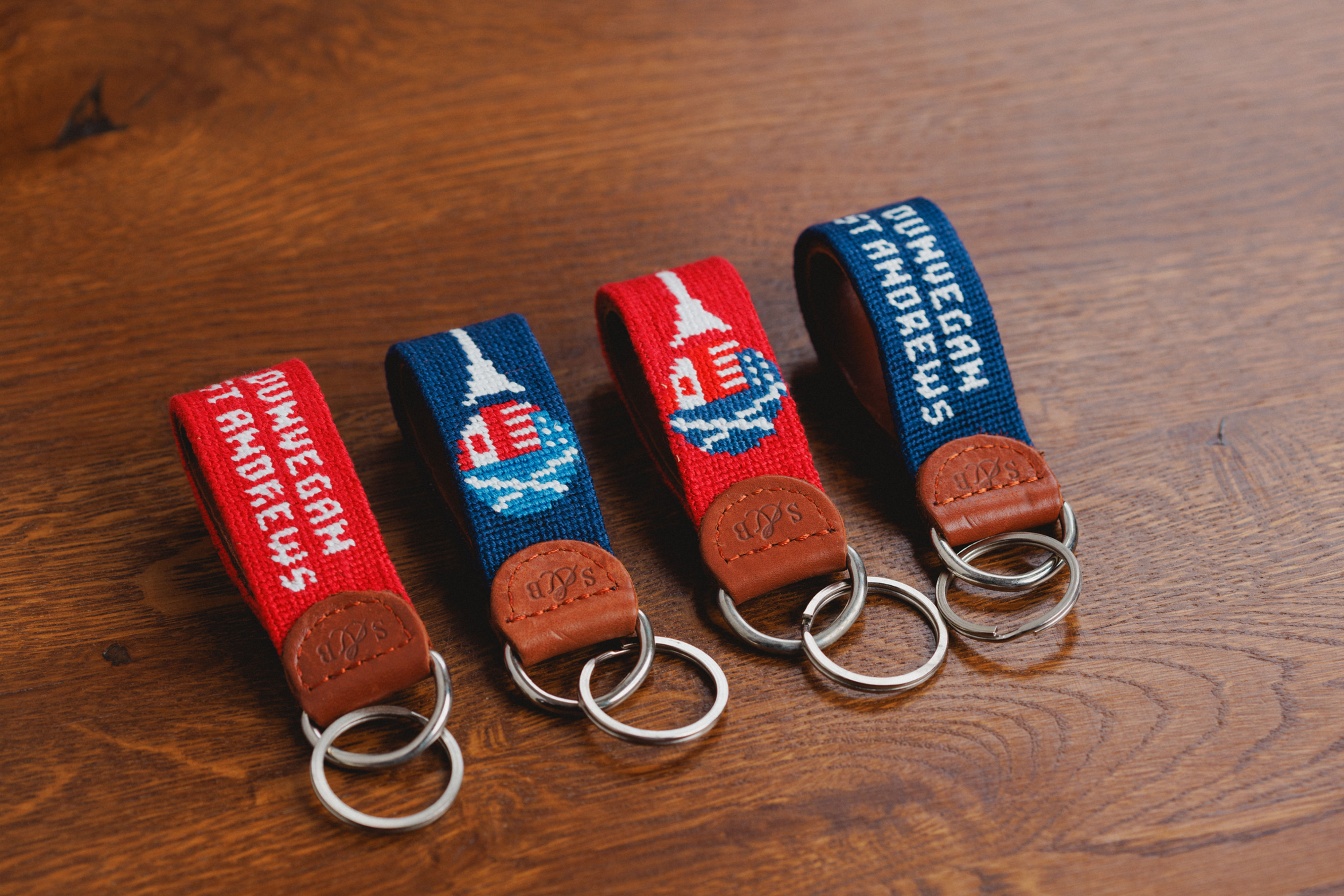 Smathers & Branson Needlepoint Key Fob