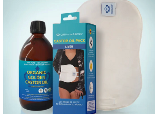 Castor oil pack