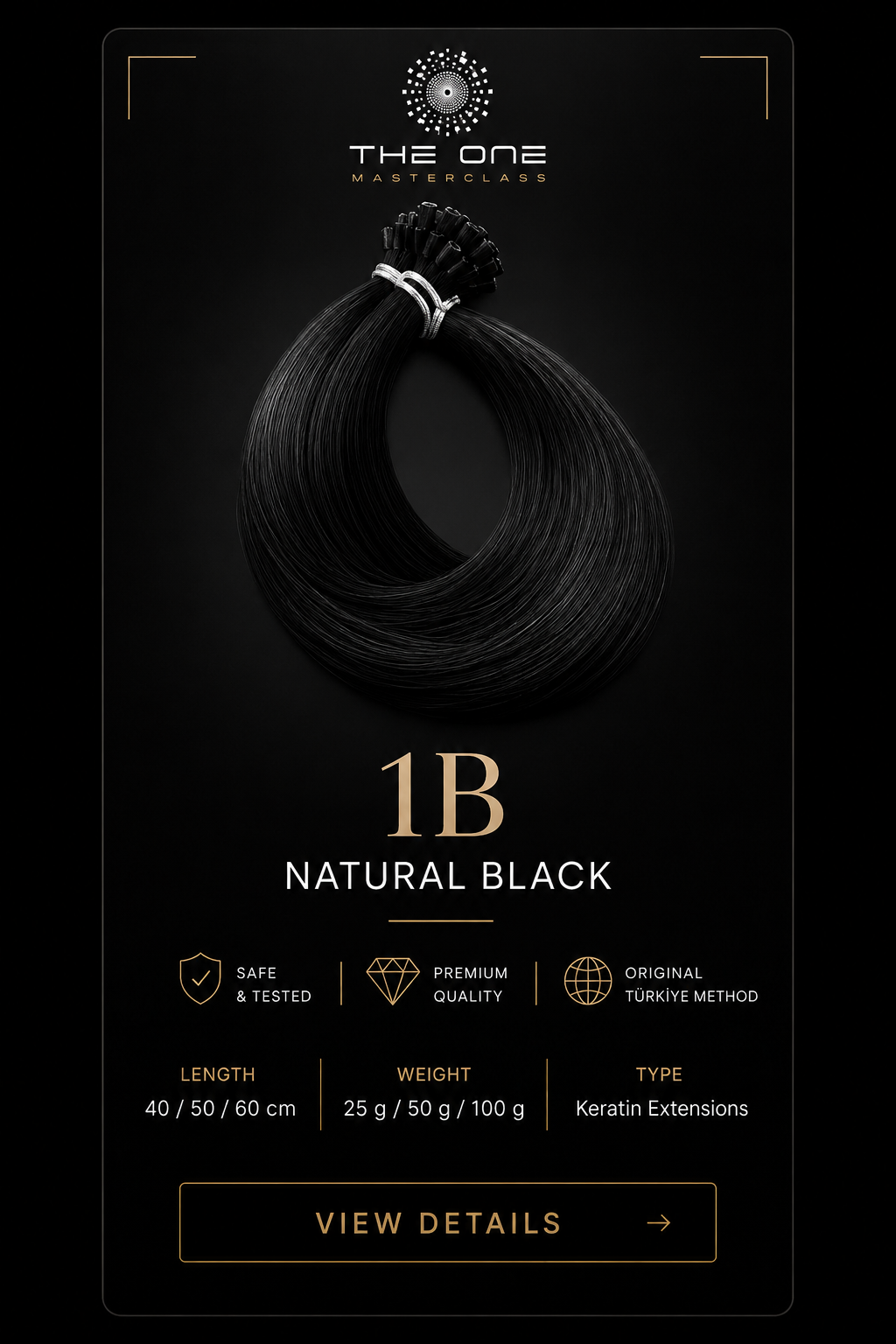 1 B NATURAL BALCK 100gr