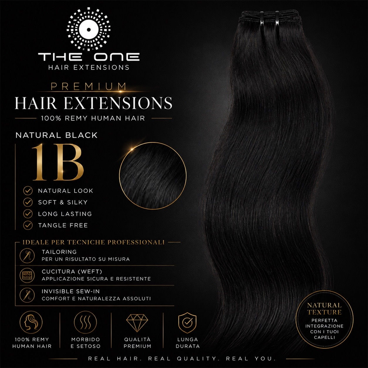 TEXTURE 1 B NATURAL BALCK 100gr