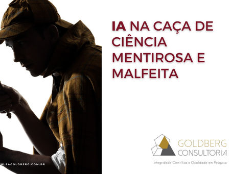 IA na caça de ciência mentirosa e malfeita