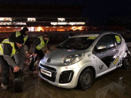 20 Tyres, 450 Litres of fuel, 4 Drivers and 24 Hours around Rockingham in a Citroen C1