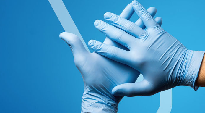 Nitrile Powder free Gloves 