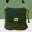 Thumbnail: Handmade Macrame Crossbody Bag - Forest Green