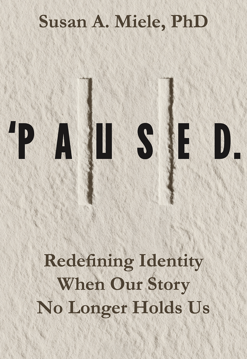 'Paused Book Cover