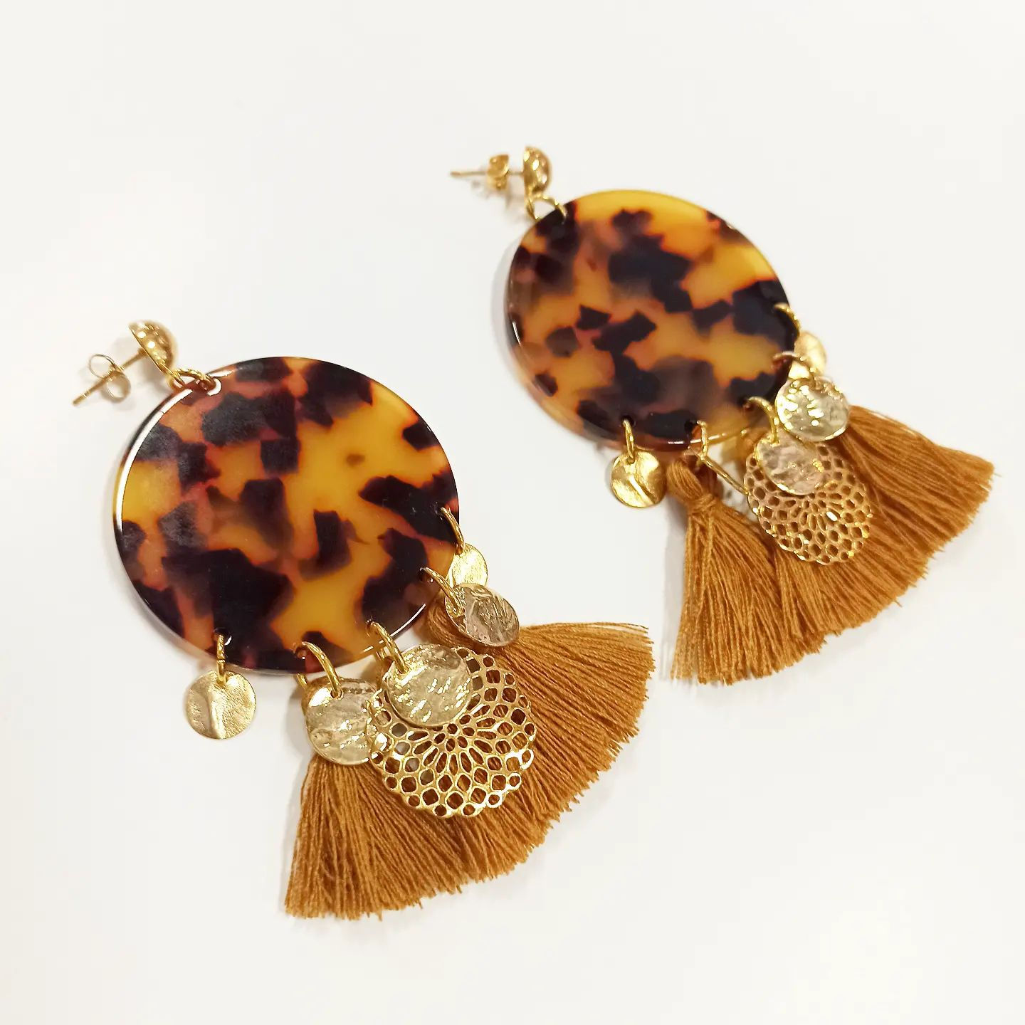 Boucles d'oreilles Louve (25 couleurs)