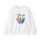 Thumbnail: Daughters of the King Colorful Crown Sweatshirt