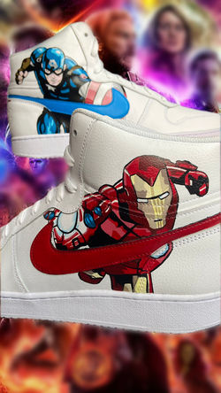 IRON MAN & CAP AMERICA