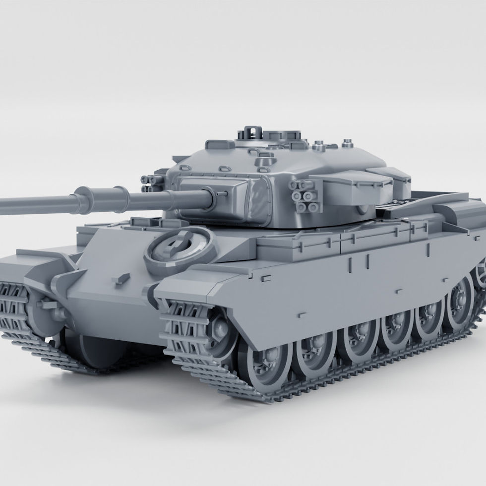 Thumbnail: Medium Tanks Centurion Mk.3 + Centurion Mk.10 (post WW2, Korean+Vietnam) - PERS