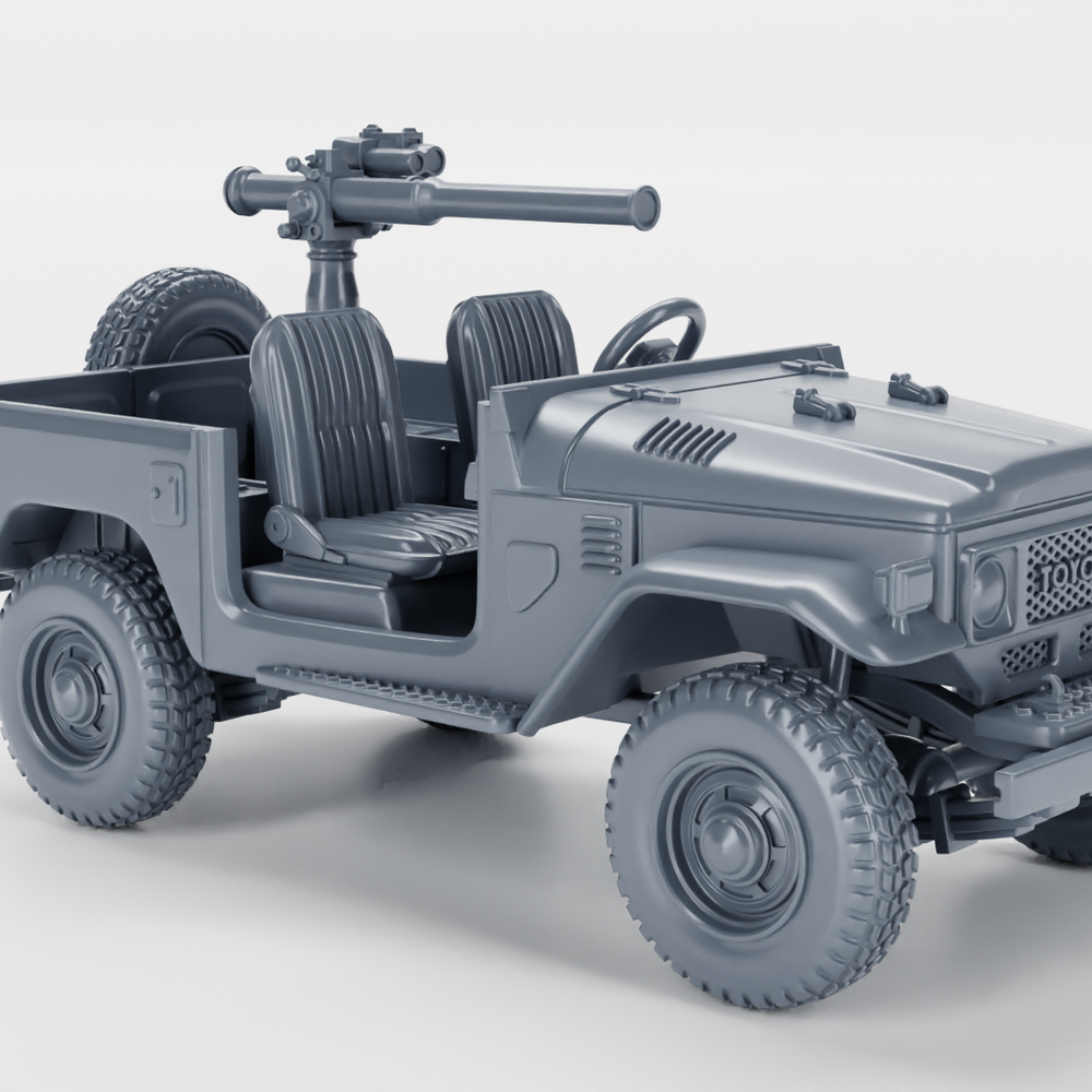 Toyota Land Cruiser FJ40 with BGM-71 TOW (Japan, Cold war) - PERSONAL USE