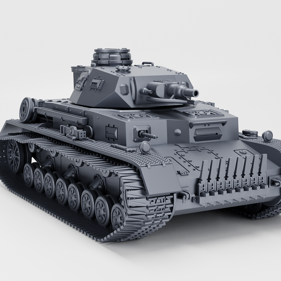 Thumbnail: Panzer IV Ausf.D + 3 Tankmen (standard+winter edition) (Germany, WW2) - PERSONAL