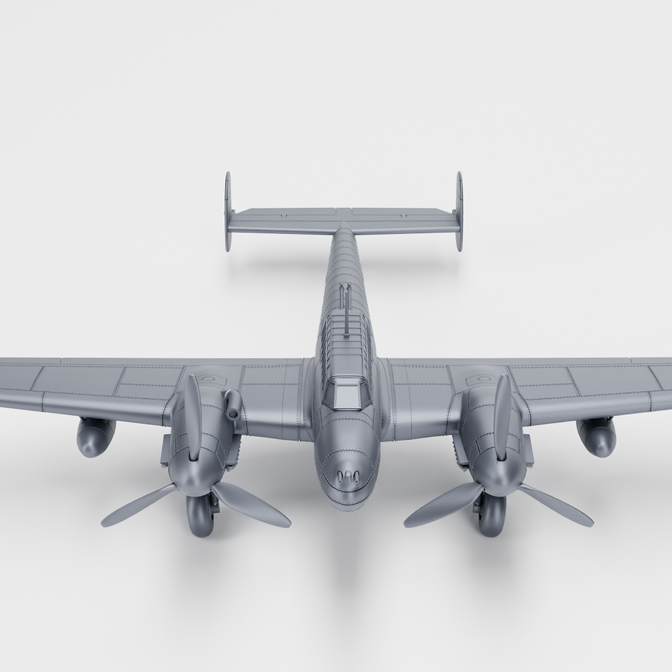 Thumbnail: Messerschmitt Bf 110 G + 3 Pilots (Germany, WW2) - PERSONAL USE