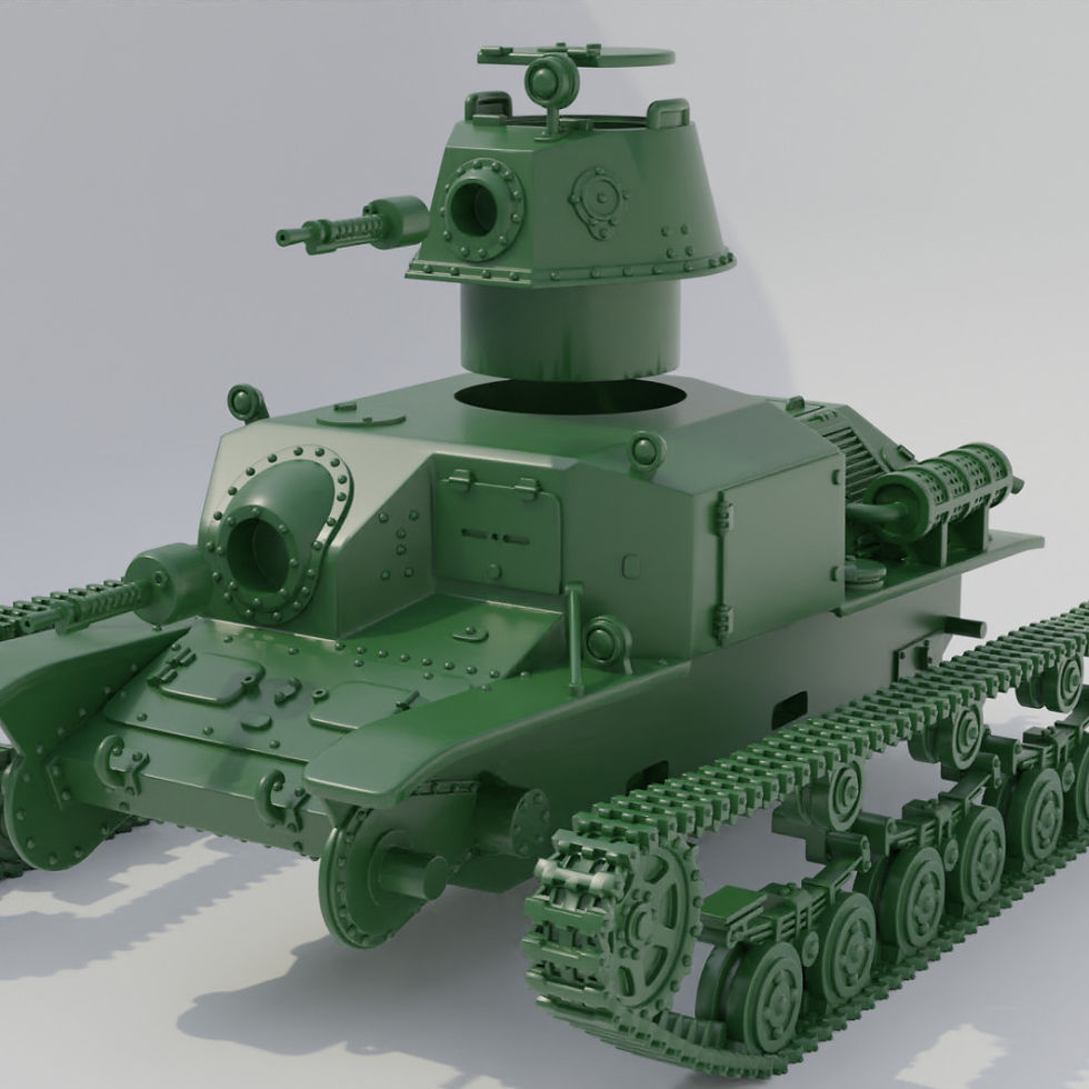 Прев'ю: Танкети тип 92 Jyu -Sokosha (ранній + пізно) + 2 танки (Японія, Друга світова війна) - Особисті