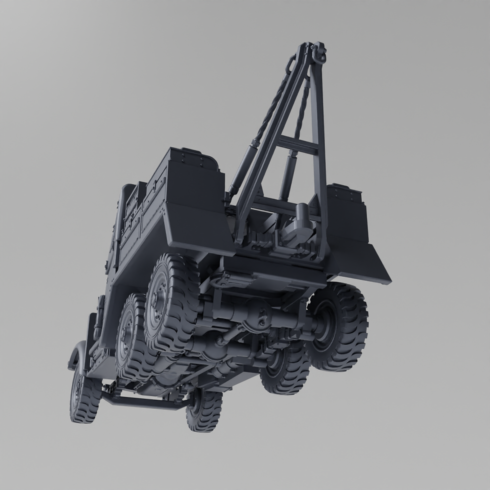 Прев'ю: Morris Commercial CDSW 6x4 Wrecker (UK, WW2) - COMMERCIAL USE
