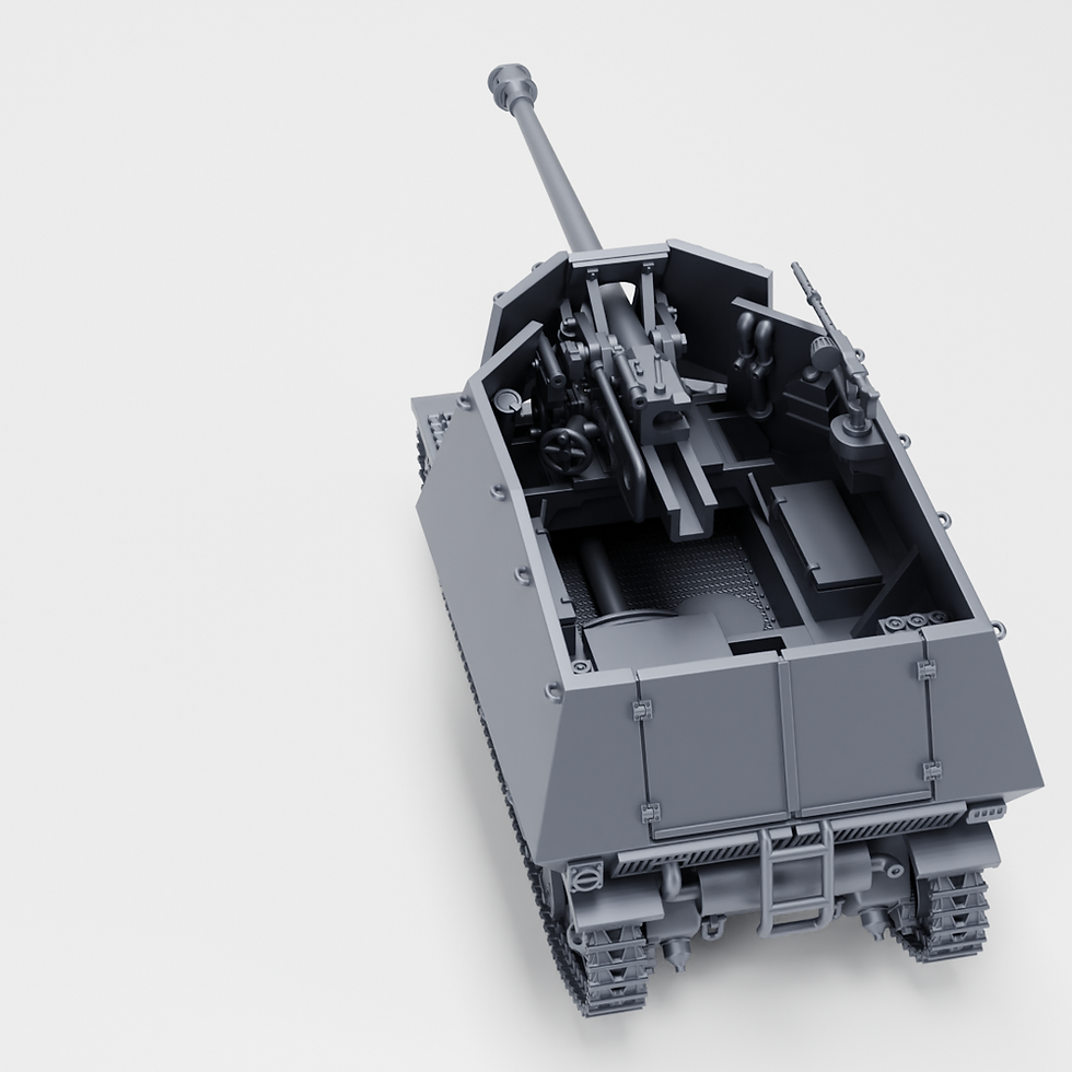 Прев'ю: 7,5 см Pak 40 L46 AUF GW Hotchkiss H39 F (Німеччина+Франція, Друга світова війна) - Комерційна