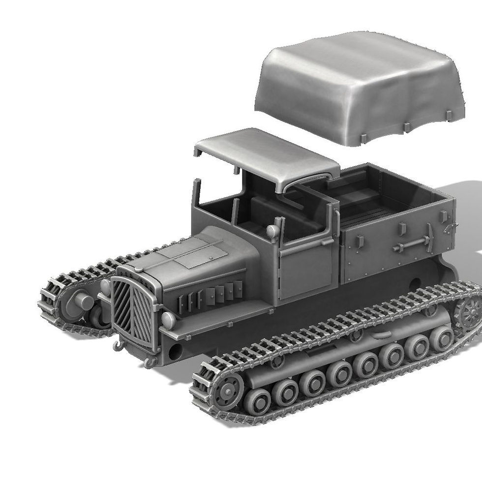 Прев'ю: Артилерійський тягач Praga T-6 (Skoda) (Чехія, Друга світова війна) - КОМЕРЦІЙНЕ ВИКОРИСТАННЯ