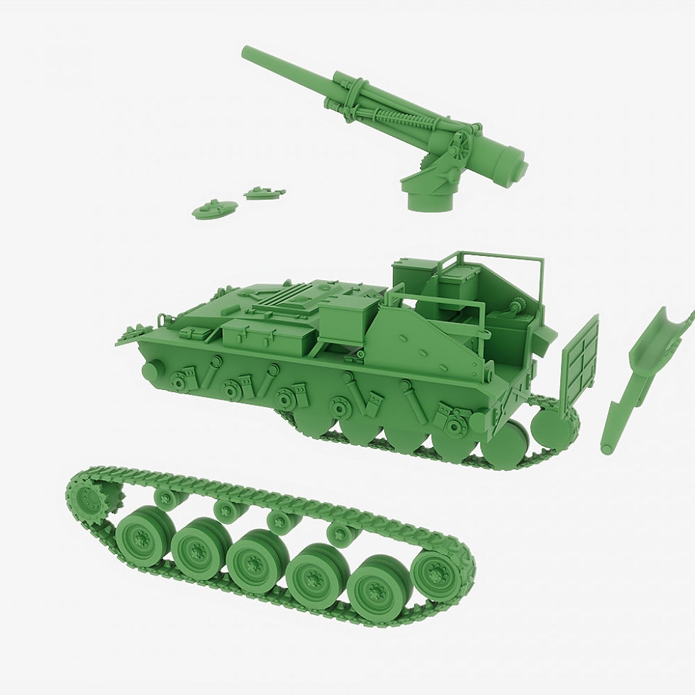 Прев'ю: M41 155 мм GMC - Gorilla (США, Друга світова війна + Корейська війна) - ОСОБИСТЕ ВИКОРИСТАННЯ