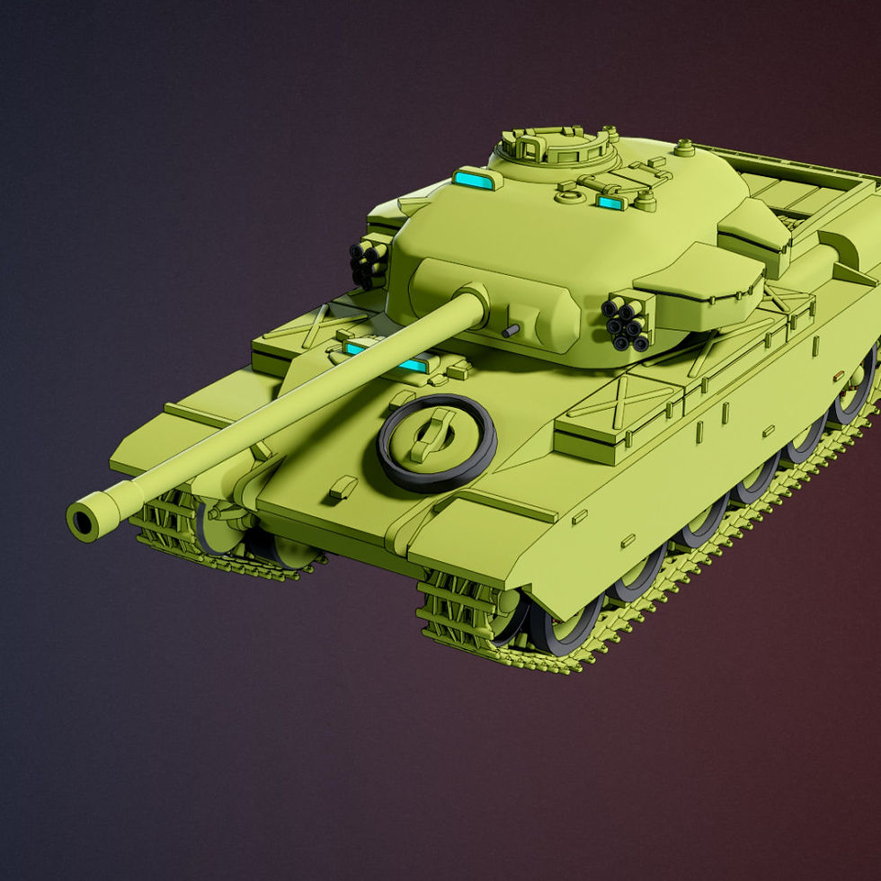 Thumbnail: Medium Tanks Centurion Mk.3 + Centurion Mk.10 (post WW2, Korean+Vietnam) - PERS