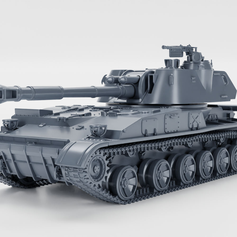 2S3 Akatsiya (USSR, Cold war) (scale 1:56 and 1:100) - COMMERCIAL USE