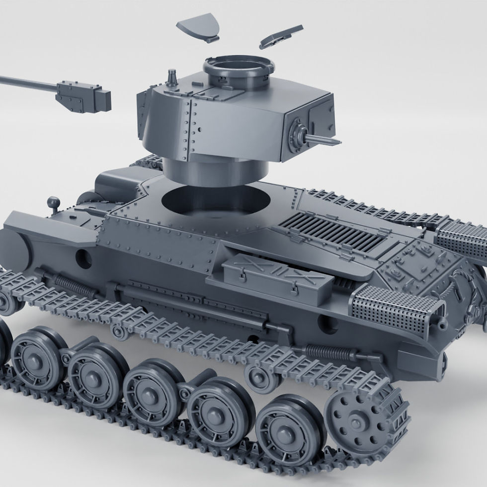 Thumbnail: Type 97 Chi-Ha Kai + Type 97 Shinhoto Chi-Ha 120mm (Japan, WW2) -PERSONAL USE