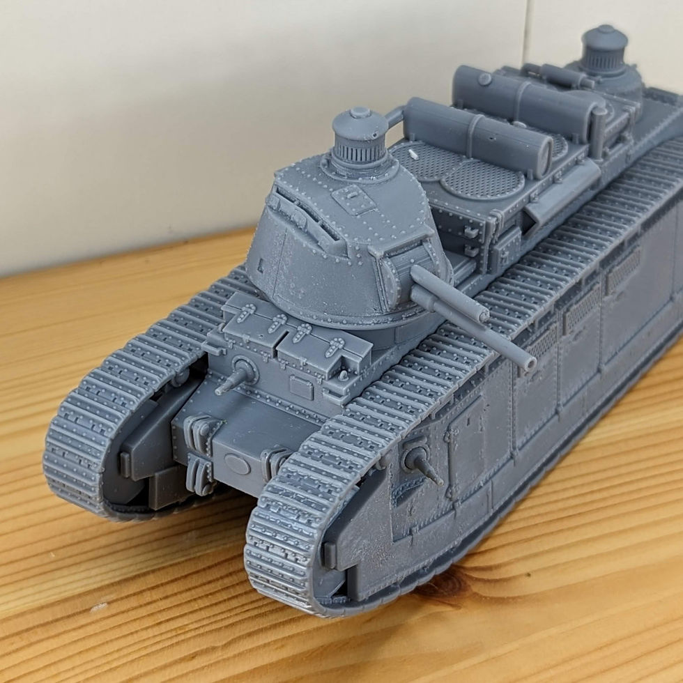 Прев'ю: Надважкий танк Char 2C + версія Char 2C Normandie (Франція, Друга світова війна) - ОСОБИСТИЙ