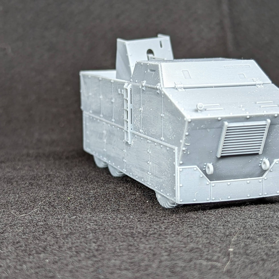 Thumbnail: Armored Truck Leyland Beaver-Eel + side skirts (UK, WW2) - PERSONAL USE