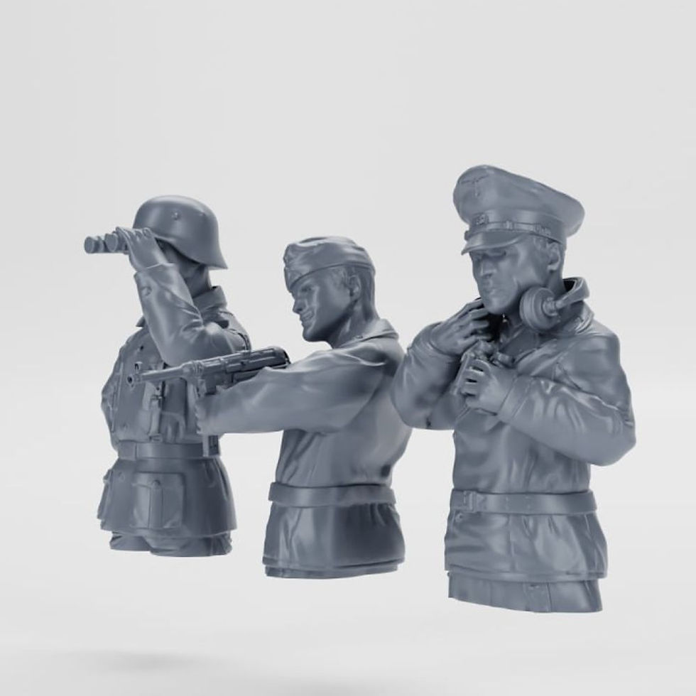 Thumbnail: Panzer E-75 + 3 Tankmen (Germany, WW2) - COMMERCIAL USE