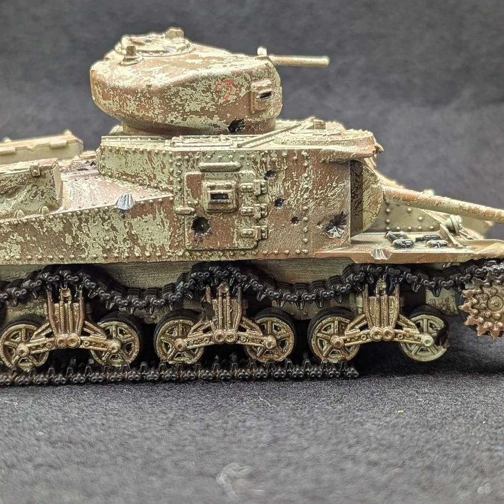Прев'ю: Знищений середній танк M3 Lee (США, Друга світова війна) - комерційне використання
