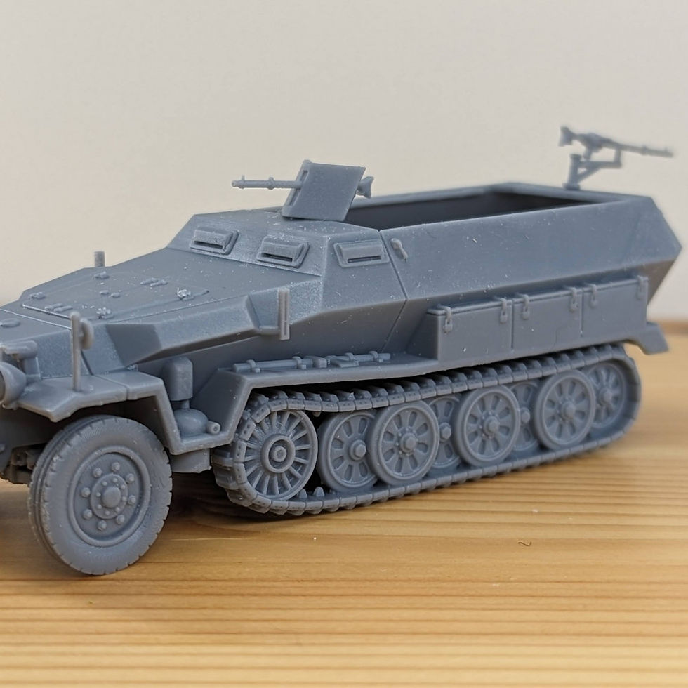 Прев'ю: Напів -трек SD.KFZ.251/1 AUSF.A + Екіпажі (Німеччина, Друга світова війна) - Особисте використання