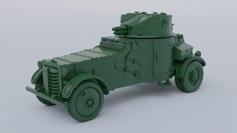 Прев'ю: Бронеавтомобіль White-Laffly AMD 50 (Франція, WW2) - Особисте користування