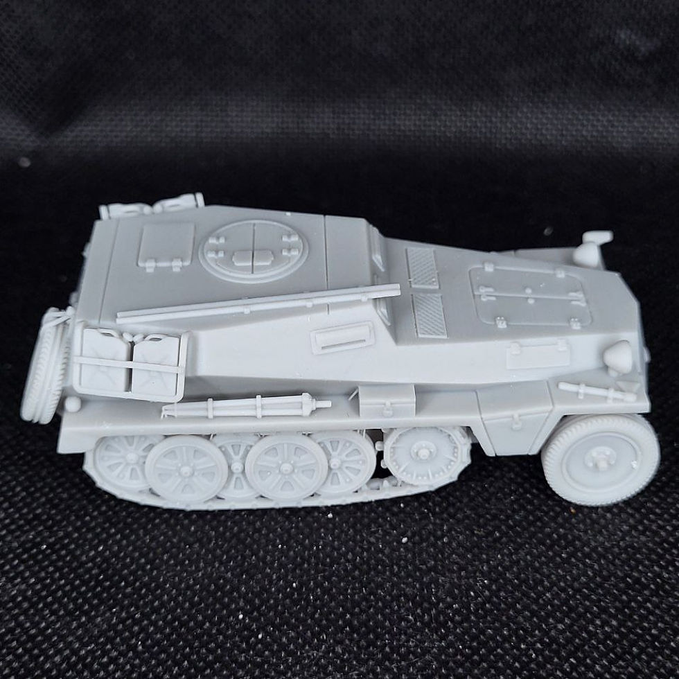 Прев'ю: Напів -трек SD.KFZ.253 Спостереження (Німеччина, світова війна) - комерційне використання