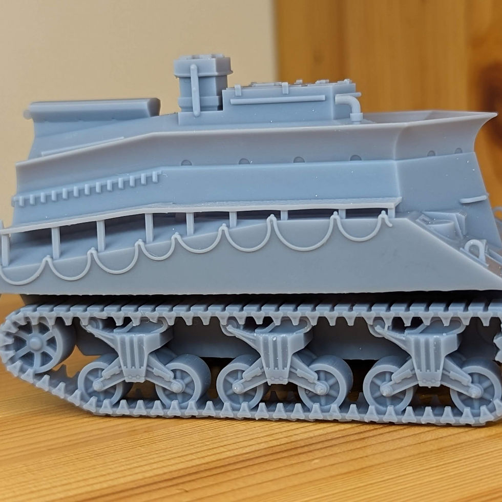 Прев'ю: Sherman Barv M4A2 (Amphibious, Великобританія, Друга світова війна) - комерційне використання