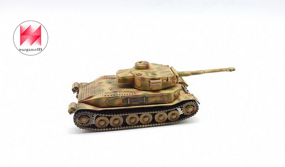 Thumbnail: 14 TIGER Family Tanks of WW2 + 3 Tankmen - PERSONAL USE