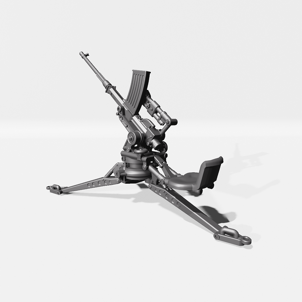 Thumbnail: 20mm machine gun vz.36 (Oerlikon) (Czech, WW2) - COMMERCIAL USE